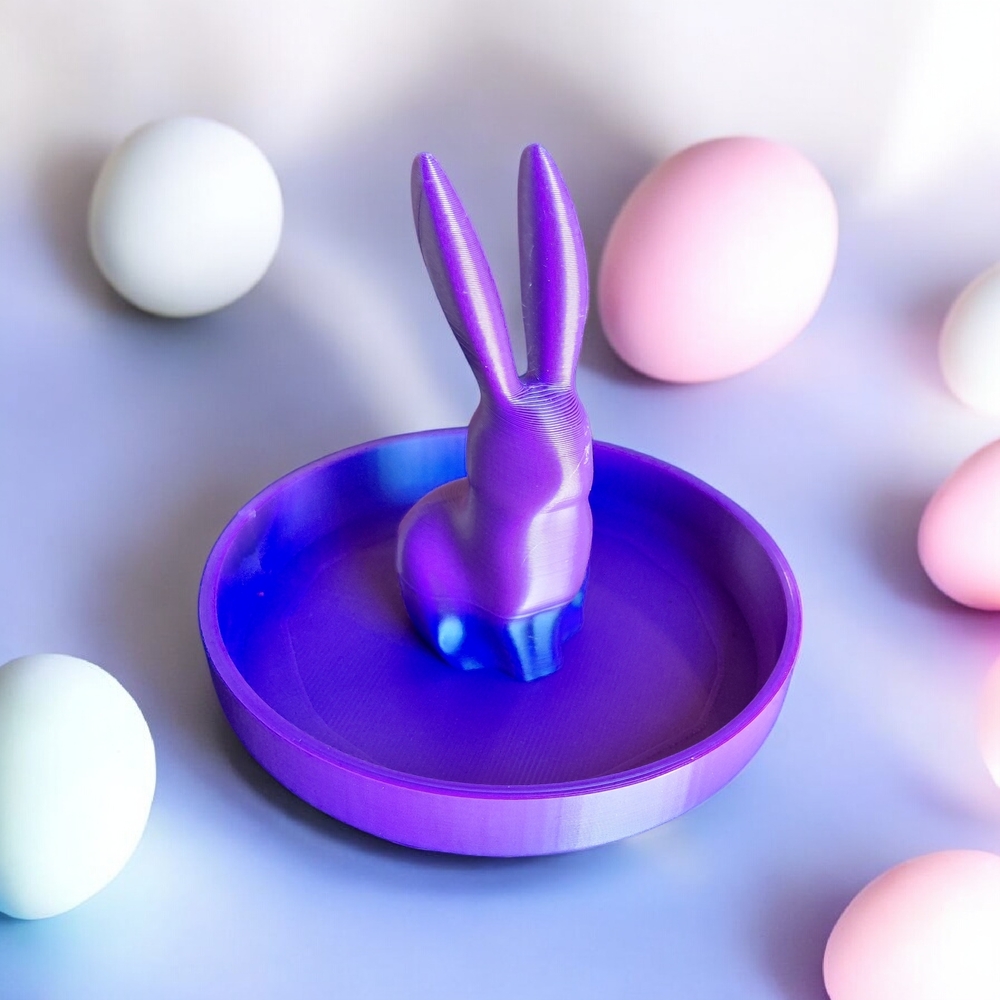 3D Printed Bunny Ring Trinket Dish
